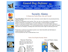 Tablet Screenshot of guarddog.net